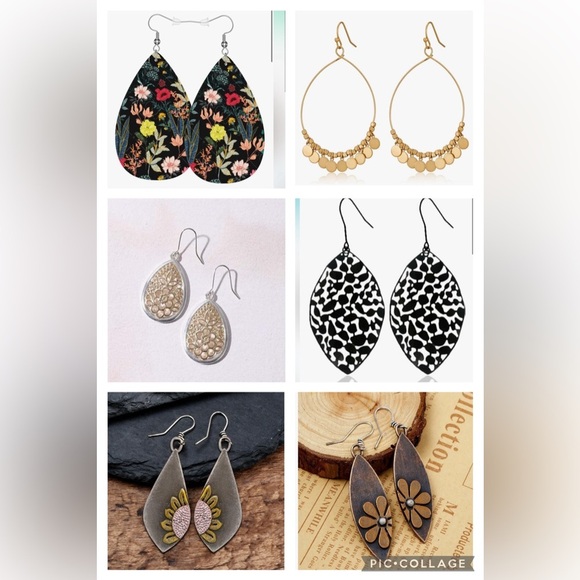 New Earring Lot *** 6 sets - Picture 1 of 16